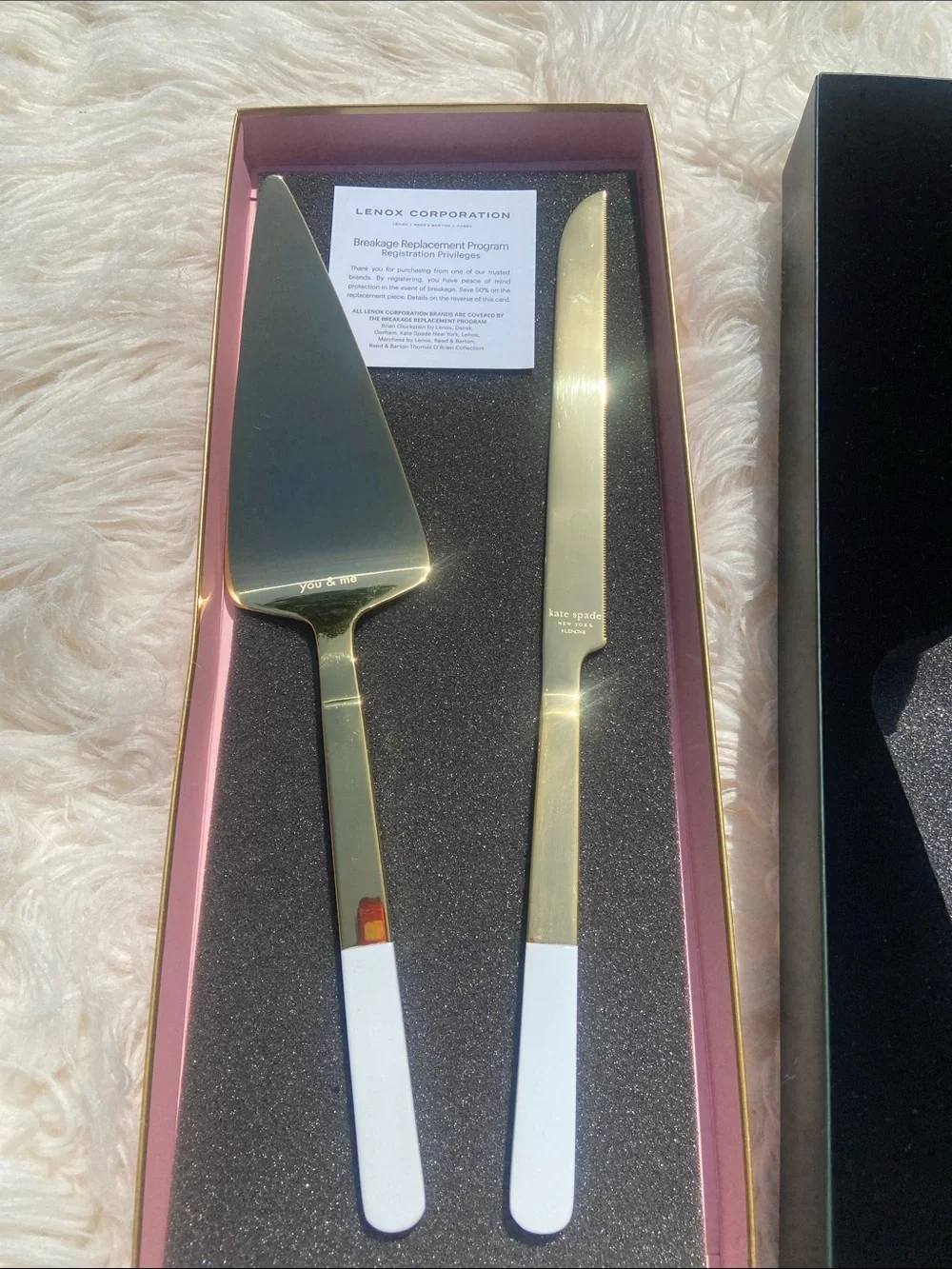 Kate Spade Lennox Dessert Cake Serving Set